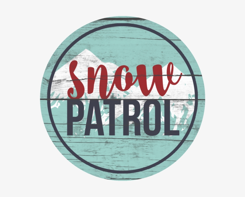 With Warm Reds, Crisp Blues & Winter Whites Combined - Snow Patrol Logo, transparent png
