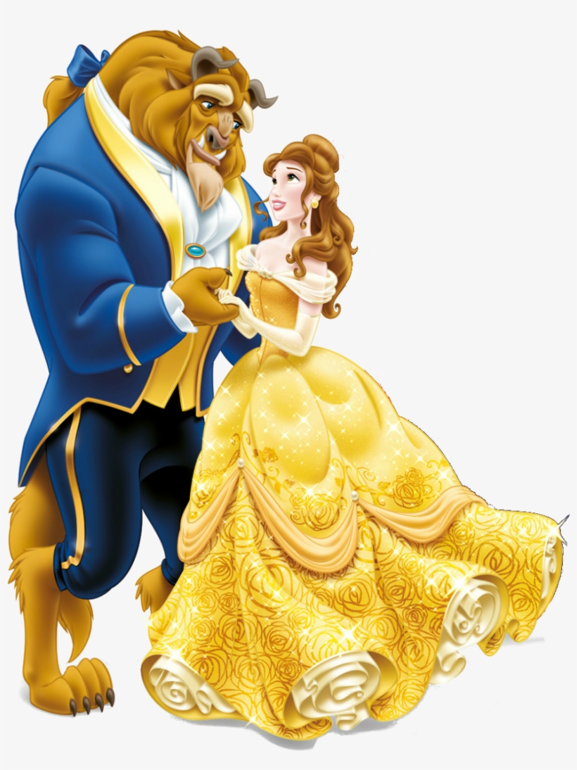 Images Of Belle From Beauty And The Beast - Belle And Beast Png, transparent png