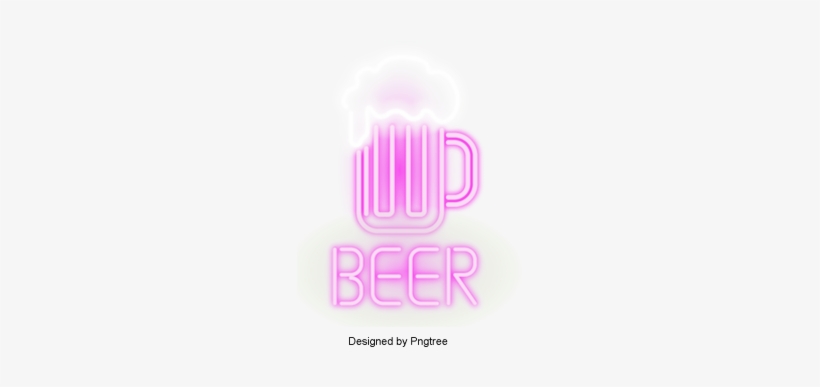 Colorful Neon Fluorescent Pattern Icon, Beer, Drinks, - Graphic Design, transparent png