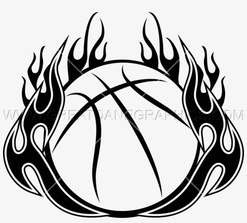 Basketball Flames Production Ready - Basketball Flames, transparent png