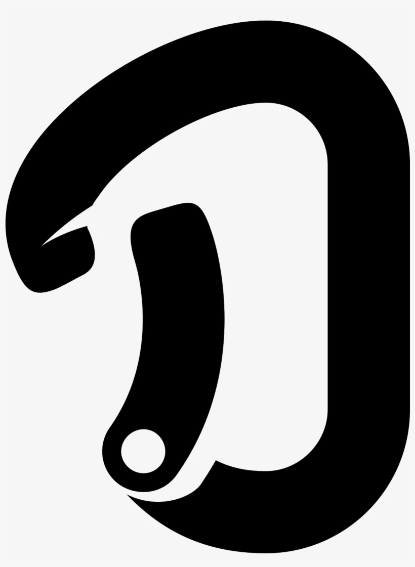 Free Download, Png And Vector Graphic Freeuse - Carabiner Icon, transparent png