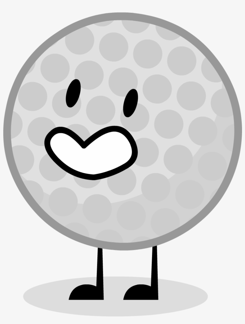 Golf Ball - Bfdi Brain, transparent png