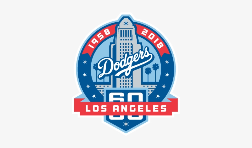 No Baseball Team Has Repeated As Champion, And No Champion - Los Angeles Dodgers 60th Anniversary Logo, transparent png
