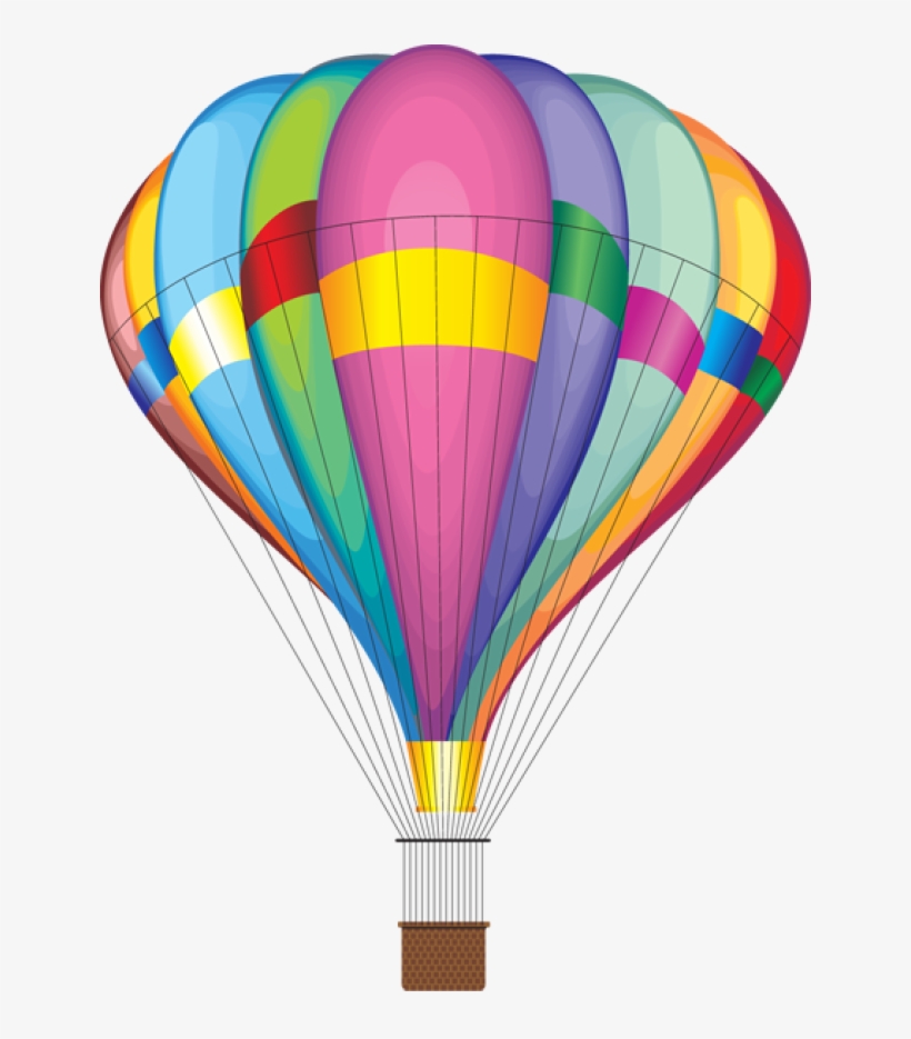 Air Balloon Clipart - Clip Art On Air Transport, transparent png