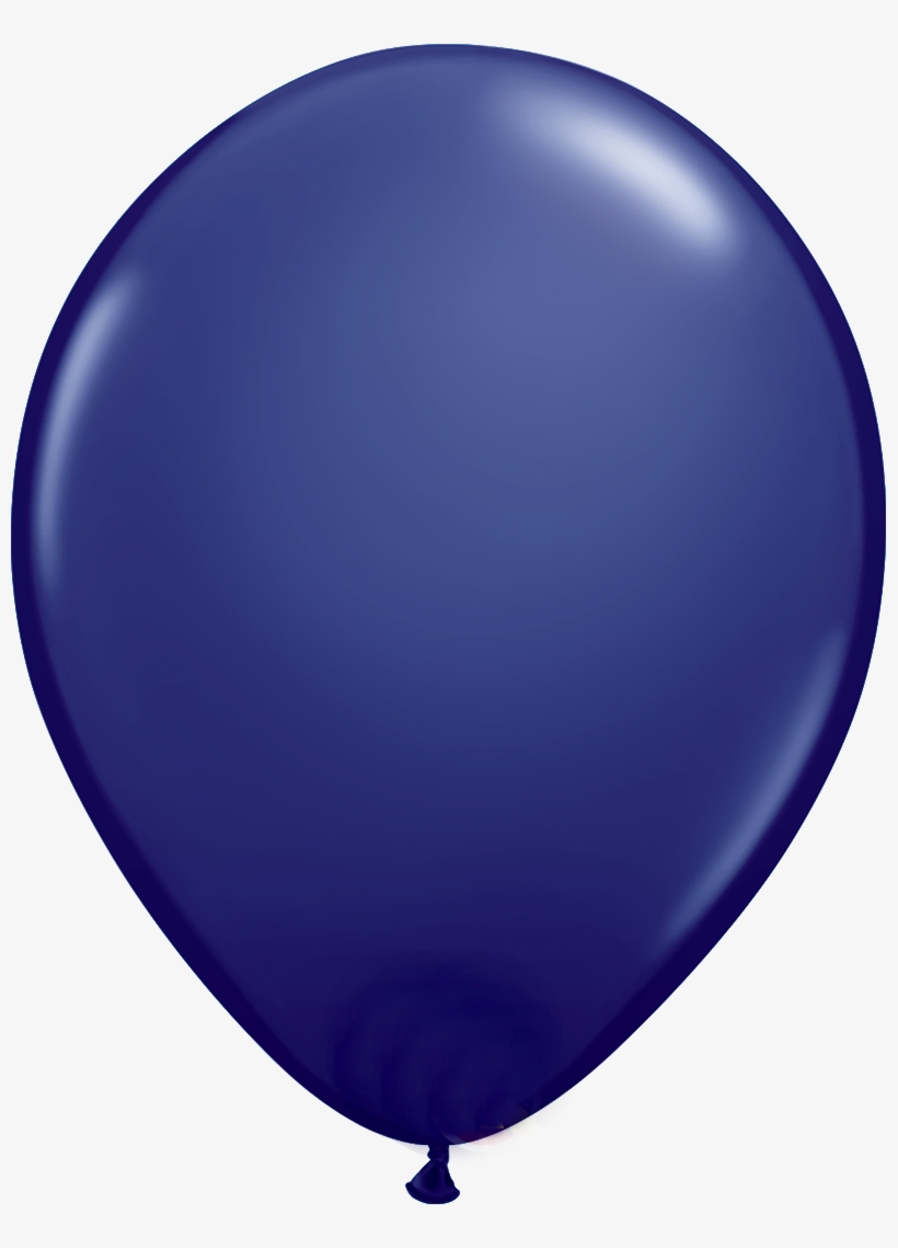 Clipart Balloon Dark Blue - Dark Blue Balloon Clipart, transparent png