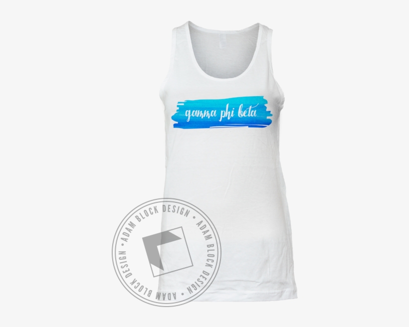 Gamma Phi Beta Watercolor Tank - Sigma Nu Snake Shirt, transparent png