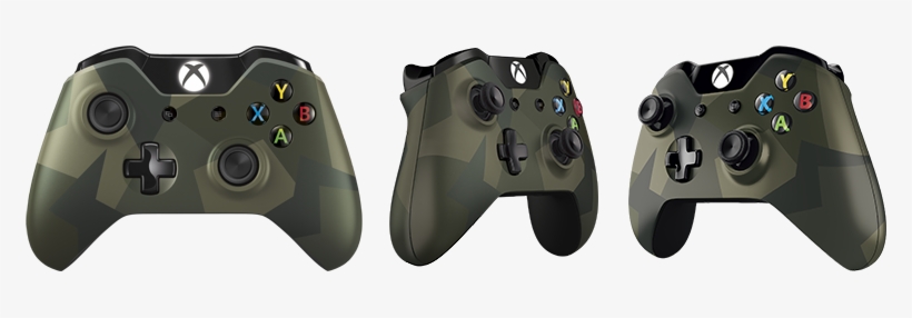 1405469464 Xbox One Special Edition Armed Forces Wireless - Camo Controller Xbox One, transparent png