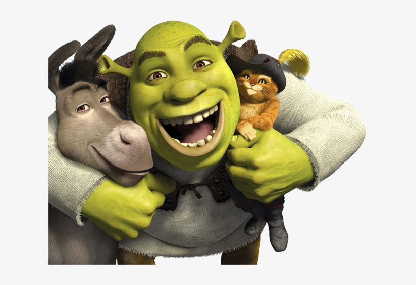 Shrek Edible Image Cake Topper, transparent png