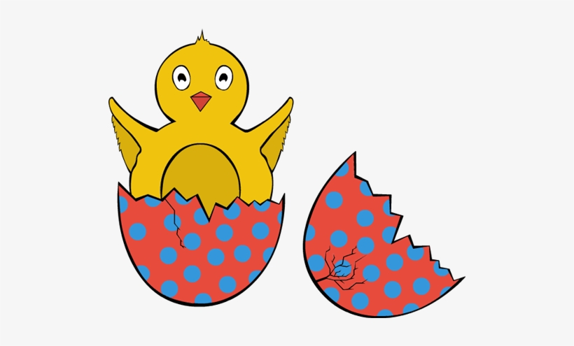 Clip Art Easter Bird Egg Hatch Broken Chick Eyes Wings, transparent png