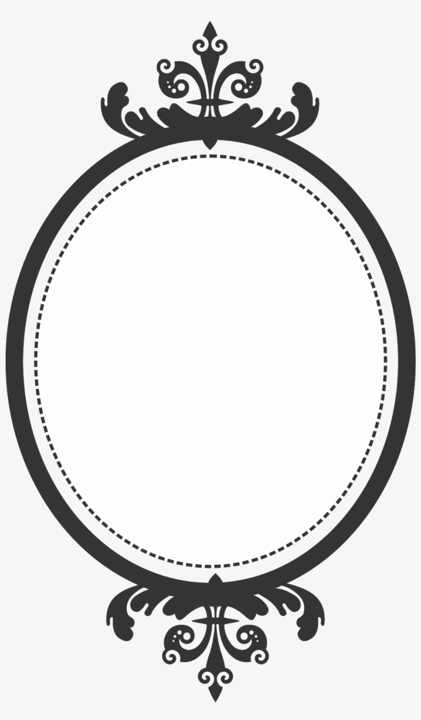 Vintage Frame Oval Png, transparent png