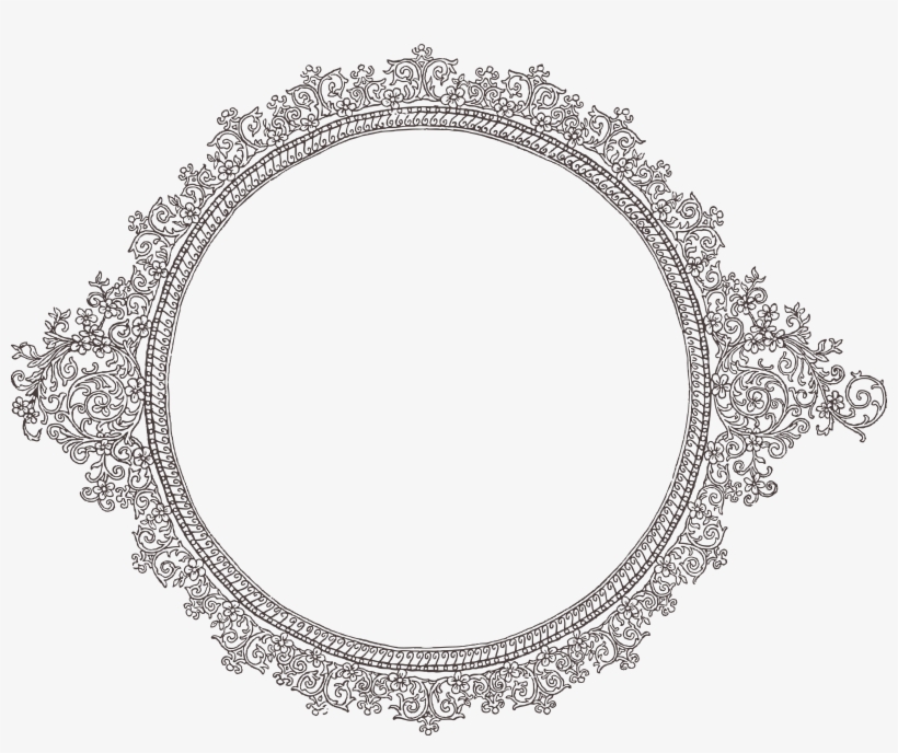 19 Decorative Border Designs Images - Transparent Circle By Pen, transparent png