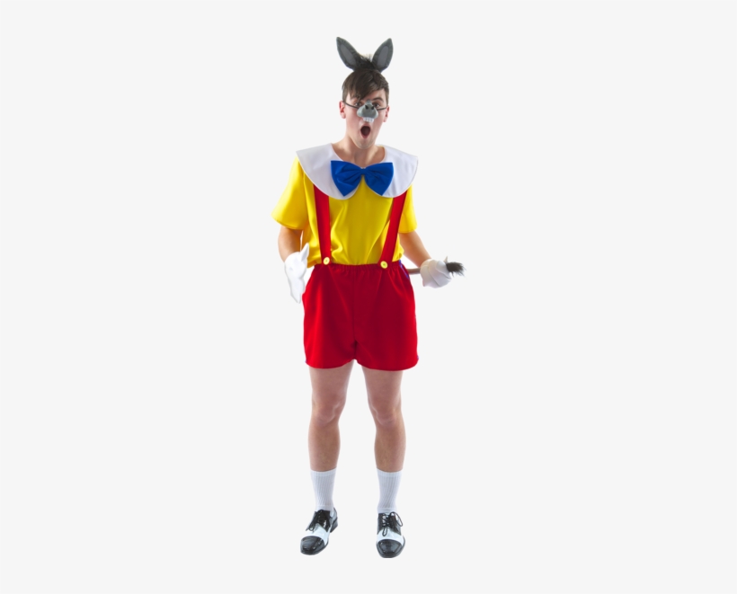 Pinocchio Donkey Costume - Donkey Costume With Suspenders, transparent png