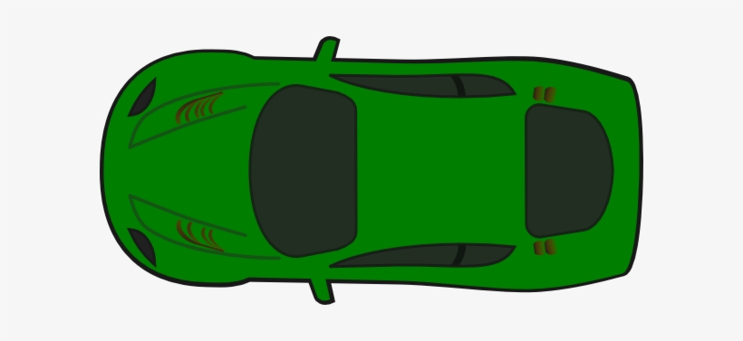 Top Of Green Car, transparent png