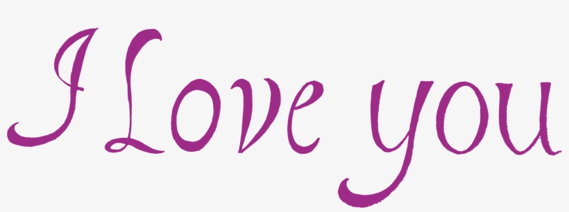 Free Download - Logo I Love You, transparent png