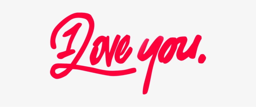 I Love You Png - Love You Logo Png, transparent png