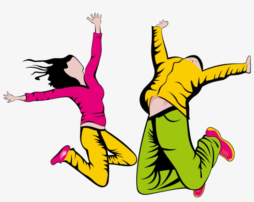 Banner Freeuse Stock Clip Art Street Men And Women - Hip Hop Dancing Clipart, transparent png