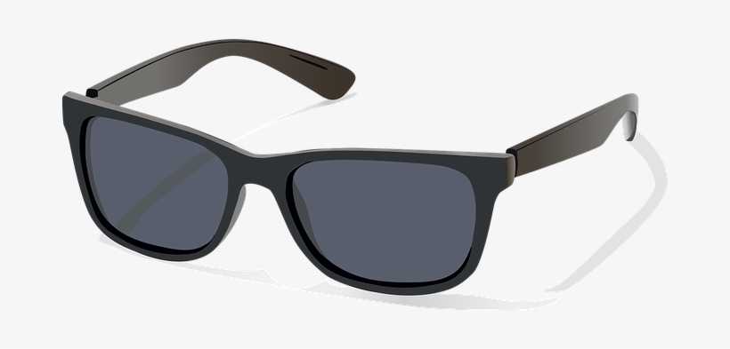 Glasses, Rim, Dark, Solar - Ray Ban 4105 601 58, transparent png