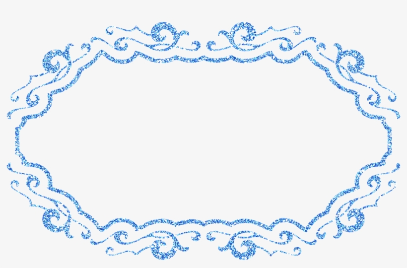 Victorian Corner Borders Png - Blank Label Frame Glitter Scrap Element Png, transparent png