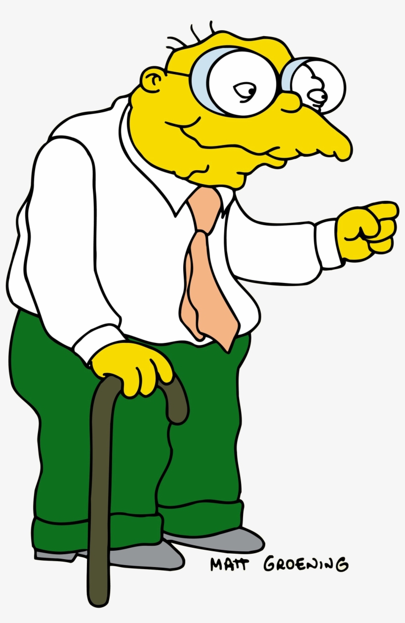 Hans Moleman, transparent png