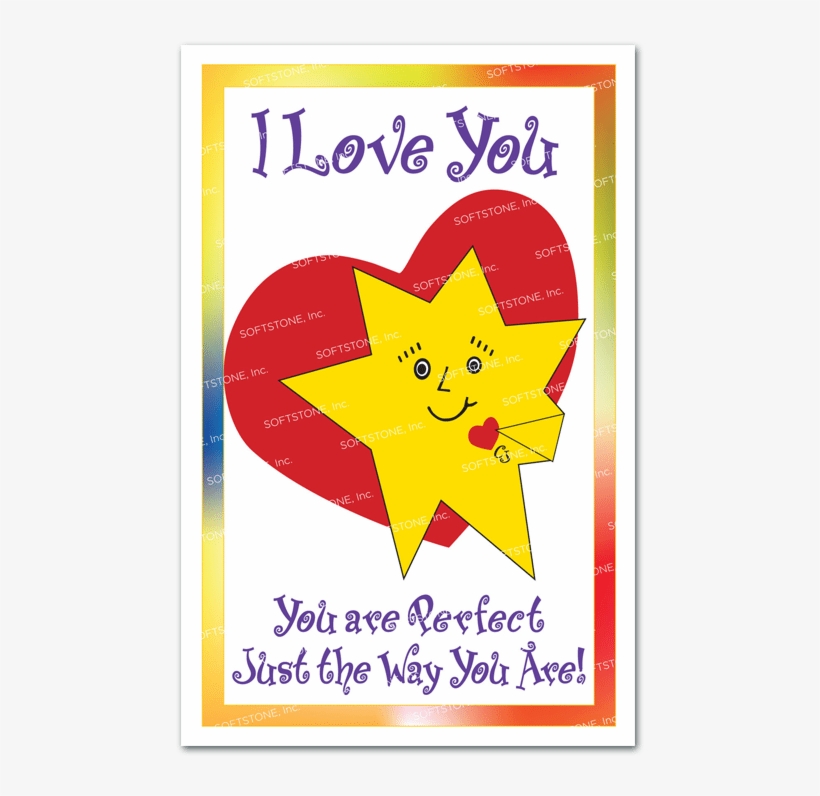 I Love You, You Are Perfect Just The Way You Are - Set Of 8 Theme Posters From The Voices Of Cj Program, transparent png
