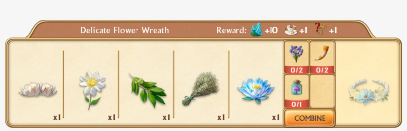 C0777 Delicate Flower Wreath Cropped - Wiki, transparent png