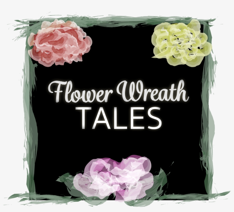 Flower Wreath Tales - Garden Roses, transparent png