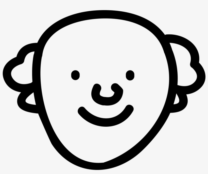Old Man Hand Drawn Face Comments - Portable Network Graphics, transparent png