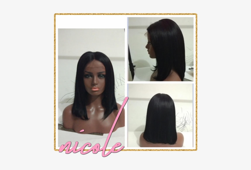 Nicole Full Lace Wig - Lace Wig, transparent png