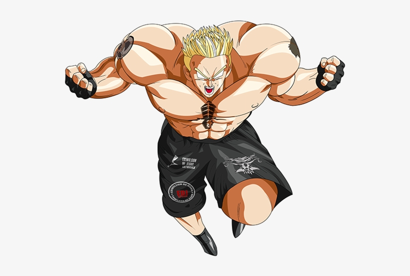 Brock Lesnar Dbz Version - Brock Lesnar, transparent png