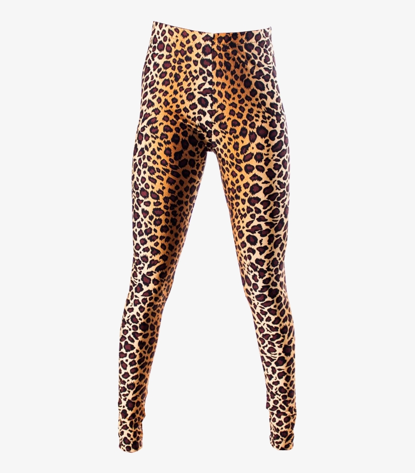 Leopard Print Leggings Transparent Background - Tights Transparent Background, transparent png