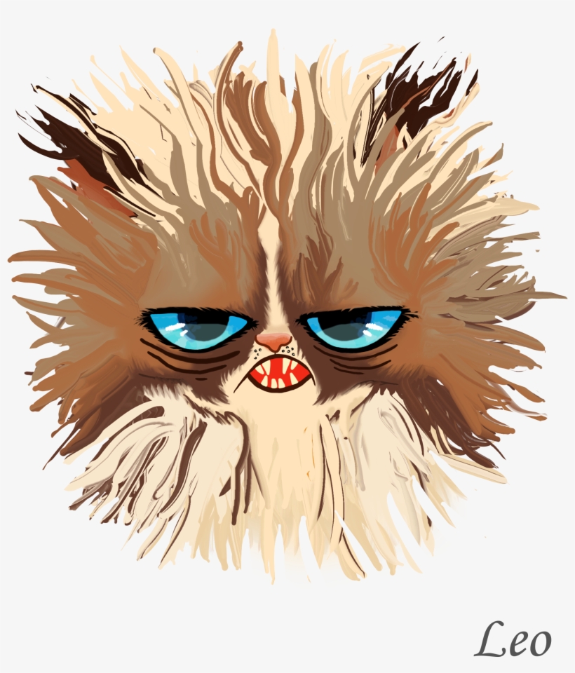 Grumpy Cat Leo Horoscope - Grumpy Cat Horoscope, transparent png