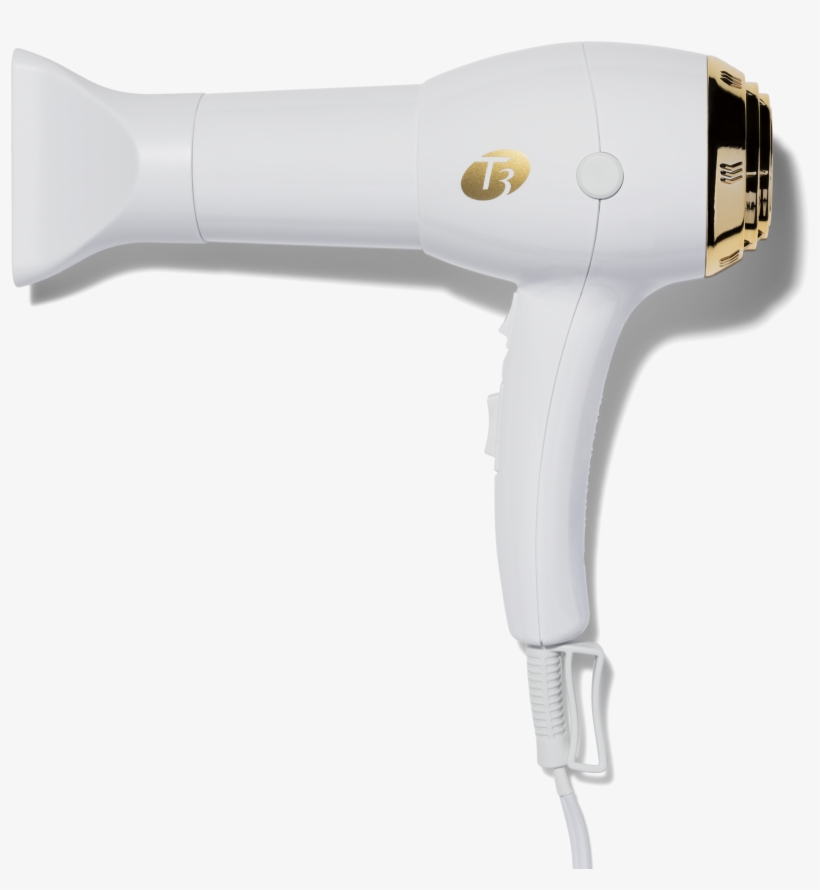 Hair Dryer - T3 Gold Hair Dryer, transparent png