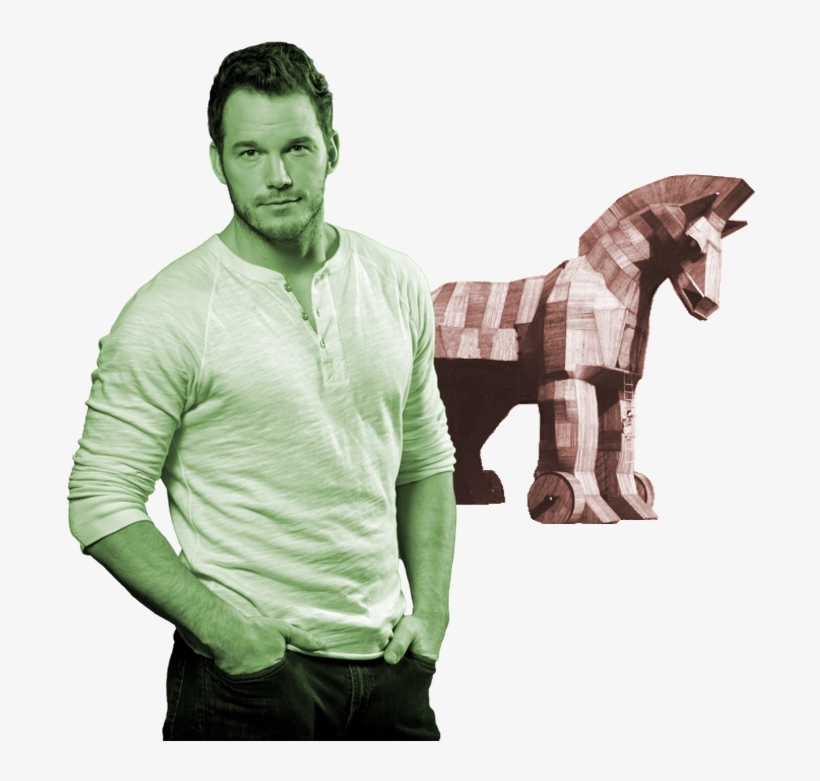 Chris Pratt Is A Trojan Horse - Imágenes Del Actor Chris Pratt, transparent png