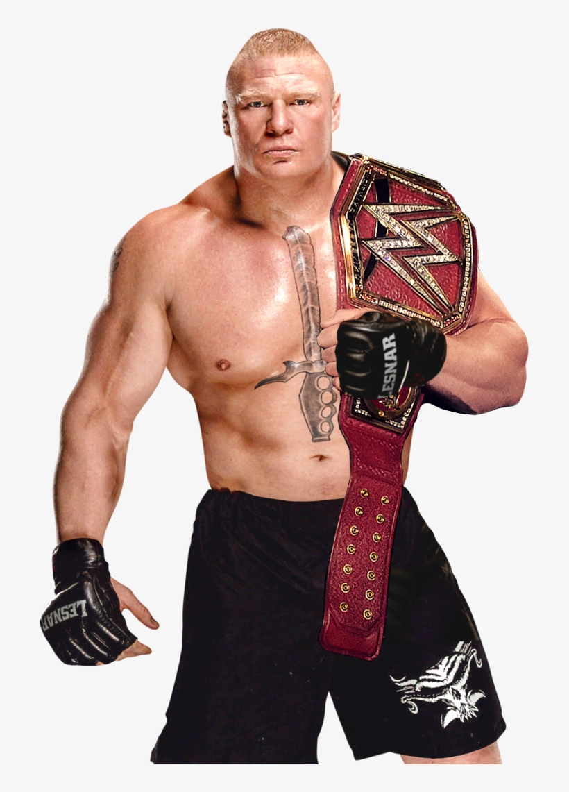 Svg Freeuse Stock Universal Champion By Nibble T Nuruddinayobwwe - Brock Lesnar - Wwe 8x10 Photo (2016 Posed), transparent png