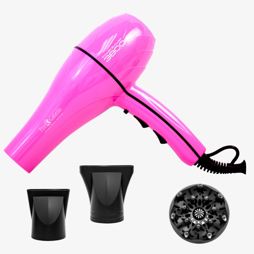 Best Hair Dryer - Procabello Professional Hair Blow Dryer (pink), transparent png