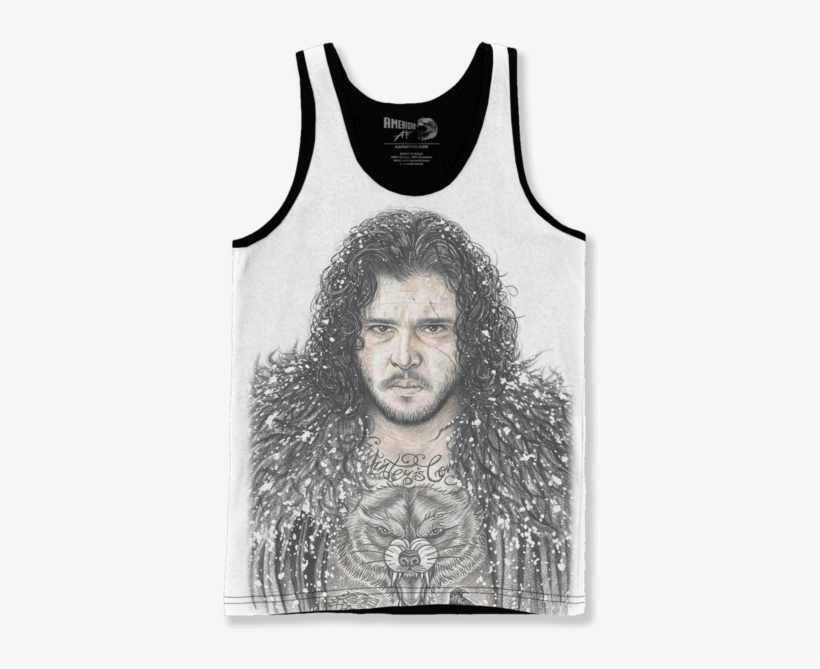 Inked - Jon Snow - Inked - Jon Snow - Unisex Tank / Sublimation / S, transparent png