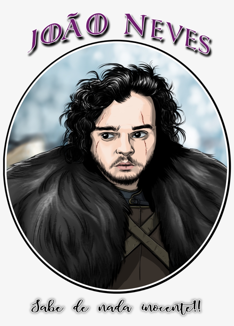 Jon Snow João Neves Brasilversion - Camiseta Joao Das Neves, transparent png