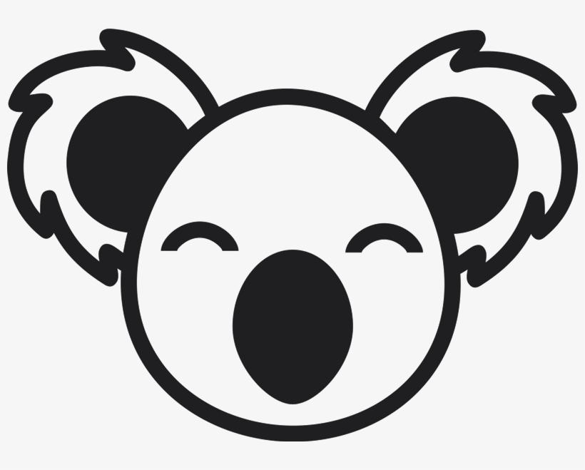 Koala Face Png - Pleasure, transparent png