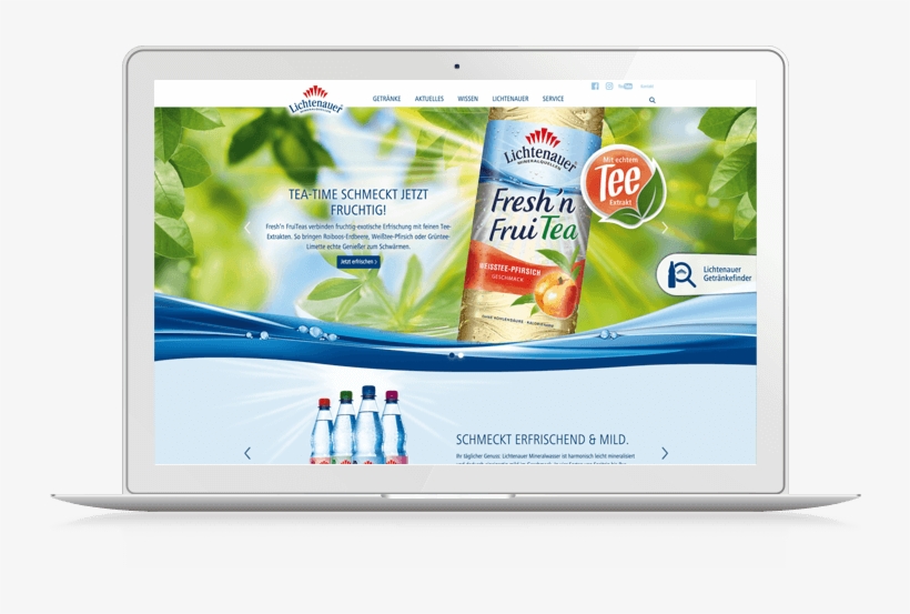 Lichtenauer Website Desktop - Website, transparent png