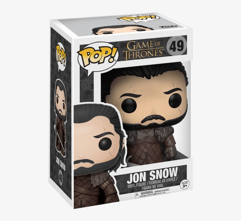Zoom - Jon Snow Funko Pop, transparent png