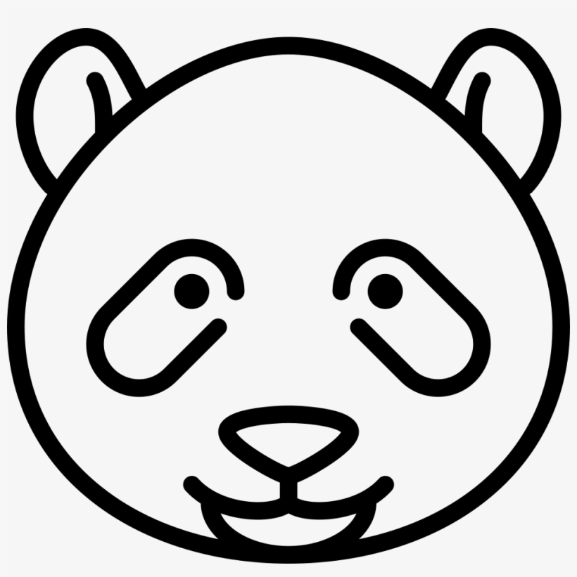 Panda Bear Head Comments - Giant Panda, transparent png