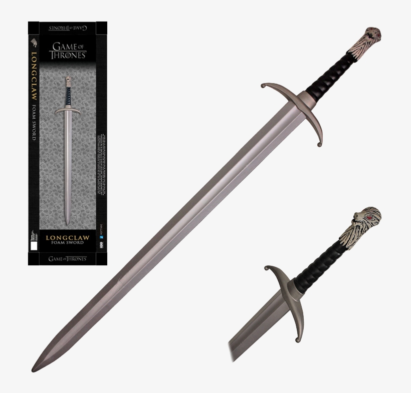 Officially Licensed Got Jon Snow Long Claw Foam Sword, - Longclaw Foam Sword, transparent png
