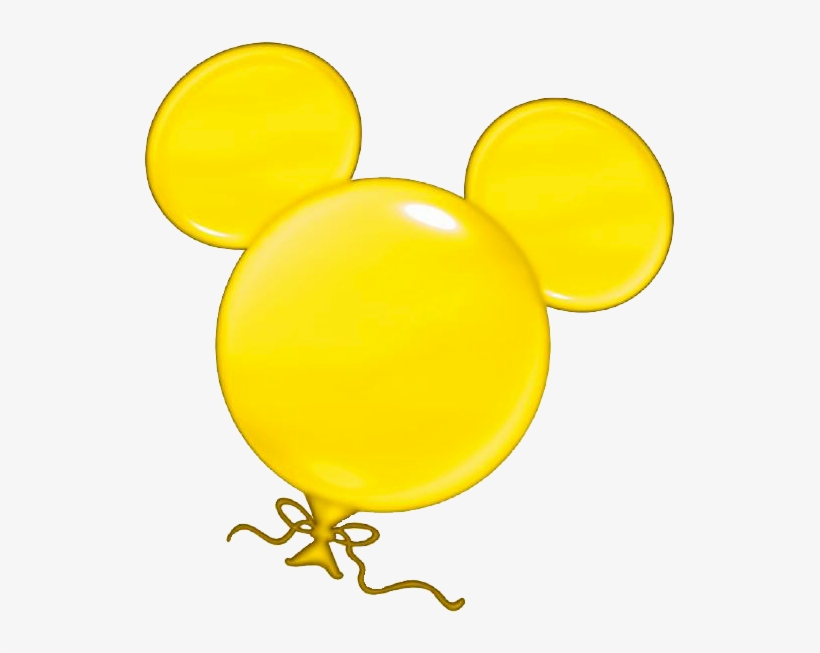 Mickey Balloon Mickey Mouse Balloon Clipart 547x582 PNG Download