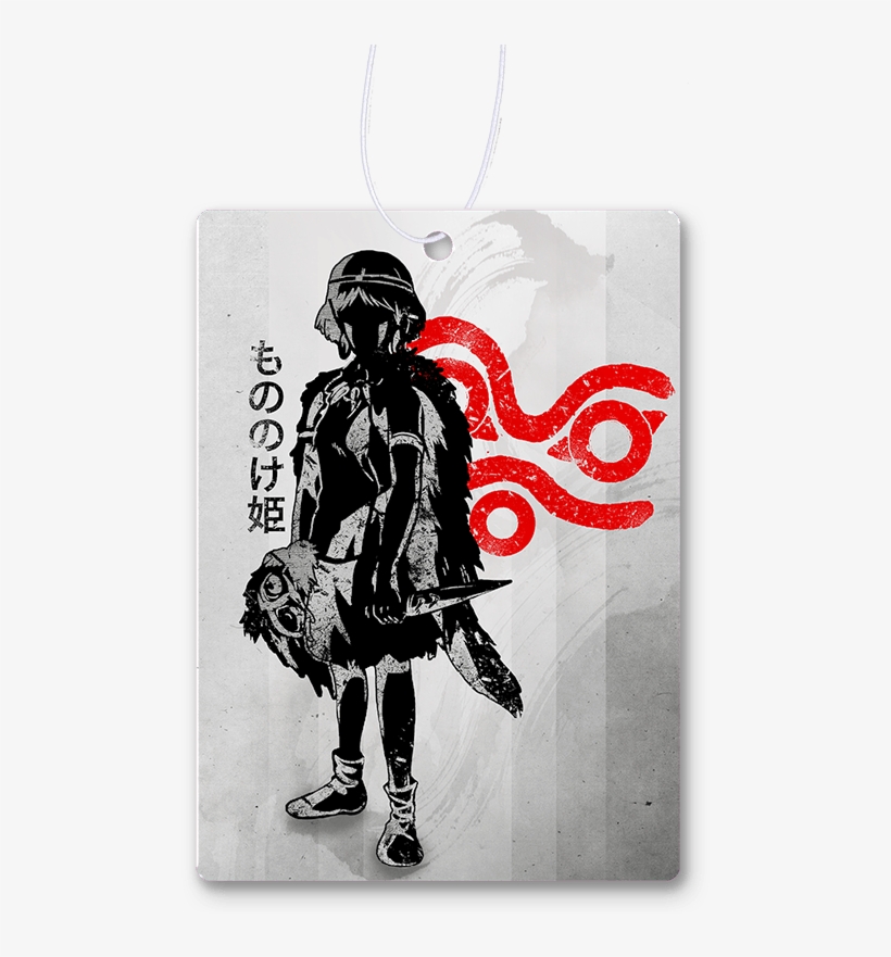 Crimson Forest Keeper Air Freshener - Princess Mononoke, transparent png