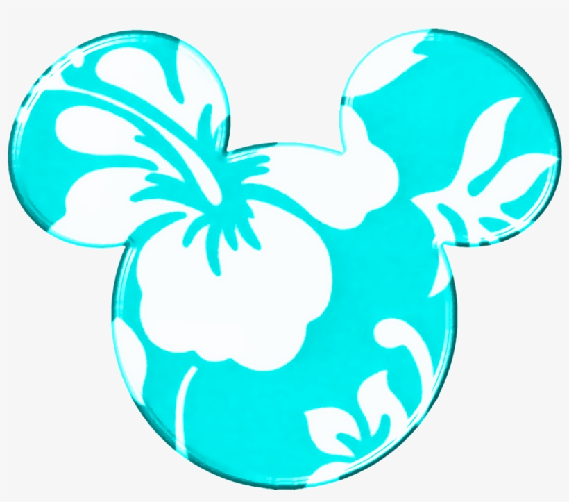 Mickey Heads Hawaiian Style - Disney Ohana Mickey Mouse Magic Kingdom Tote Bag, transparent png