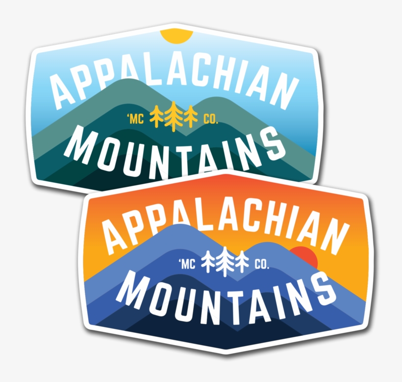 Appalachian Mountains Decal - Appalachian Mountains, transparent png