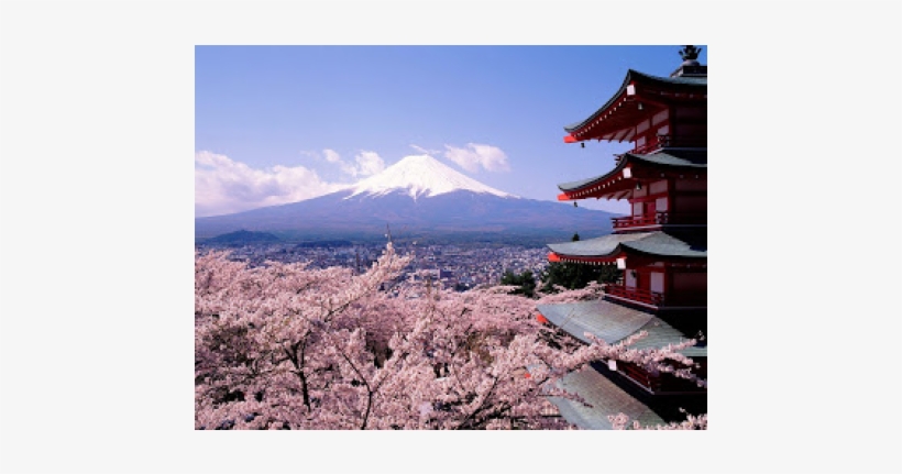 010g - Japan Mount Fuji Honshu Island 24x18 Wall Print Poster, transparent png