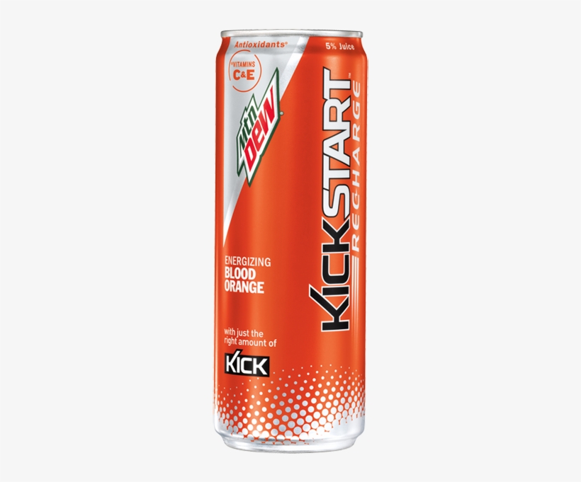 12 Oz Mountain Dew Kickstart, transparent png