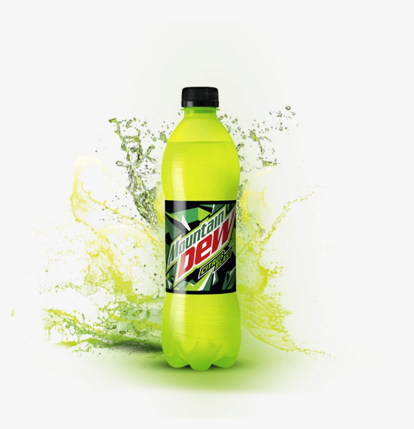 Mountain Dew Transparent Png For Kids - Green Mountain Dew Energy Drink, transparent png