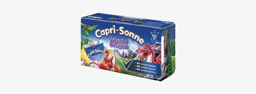 Capri-sonne Mystic Dragon 0,2 L - Capri Sun Drik Cherry 10 X 200ml, transparent png